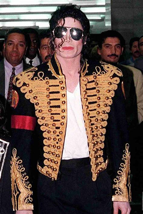 michael jackson military uniform